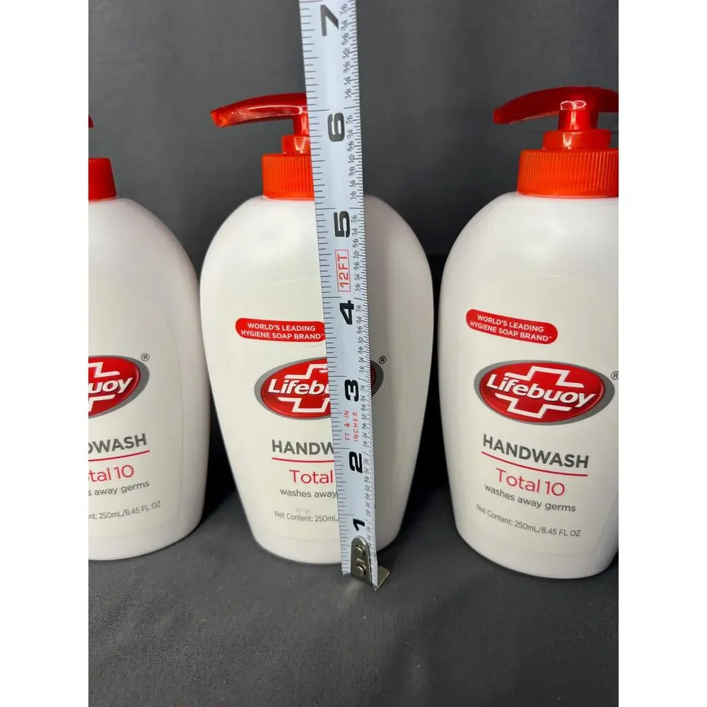 LifeBuoy Hand Wash Total 10 3 Pack NEW 8.45 fl oz